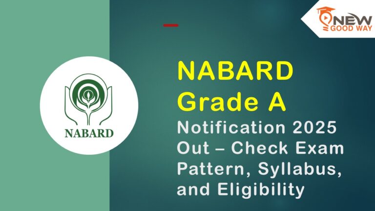 NABARD Grade A Notification 2025 Out – Check Exam Pattern....... - New ...